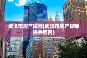 武汉市房产律师(武汉市房产律师协会官网)