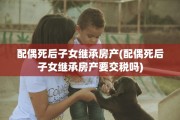 配偶死后子女继承房产(配偶死后子女继承房产要交税吗)