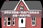 法院会没收唯一的房产(法院会没收唯一的房产吗)