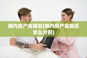 婚内房产离婚后(婚内房产离婚后怎么分割)