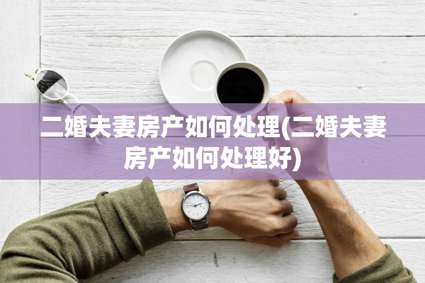 二婚夫妻房产如何处理(二婚夫妻房产如何处理好)