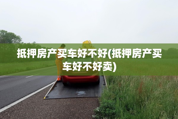 抵押房产买车好不好(抵押房产买车好不好卖)