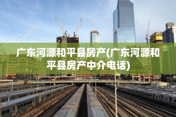 广东河源和平县房产(广东河源和平县房产中介电话)