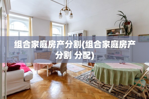 组合家庭房产分割(组合家庭房产分割 分配)