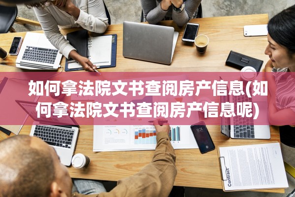 如何拿法院文书查阅房产信息(如何拿法院文书查阅房产信息呢)