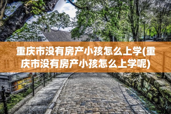 重庆市没有房产小孩怎么上学(重庆市没有房产小孩怎么上学呢)