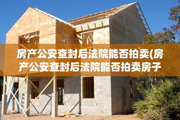 房产公安查封后法院能否拍卖(房产公安查封后法院能否拍卖房子)