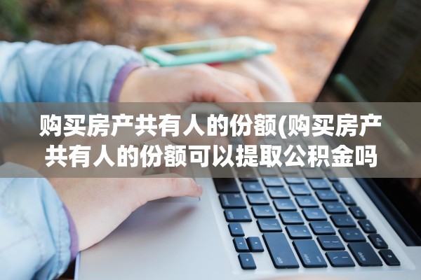 购买房产共有人的份额(购买房产共有人的份额可以提取公积金吗)