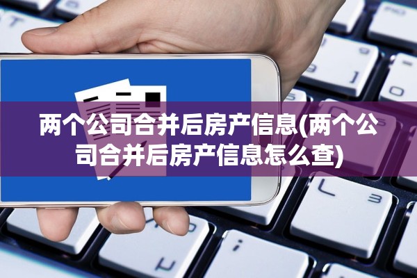 两个公司合并后房产信息(两个公司合并后房产信息怎么查)