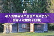 老人去世后公产房房产继承(公产房老人过世房子归谁)