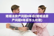 婚姻法房产问题8年后(婚姻法房产问题8年后怎么处理)