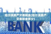 哈尔滨房产交易税金(哈尔滨房产交易税金多少)