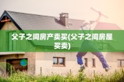 父子之间房产卖买(父子之间房屋买卖)