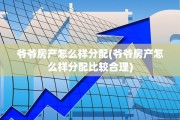 爷爷房产怎么样分配(爷爷房产怎么样分配比较合理)