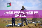大伯和孙子争房产(大伯和孙子争房产怎么办)