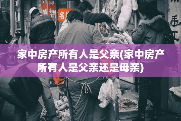 家中房产所有人是父亲(家中房产所有人是父亲还是母亲)