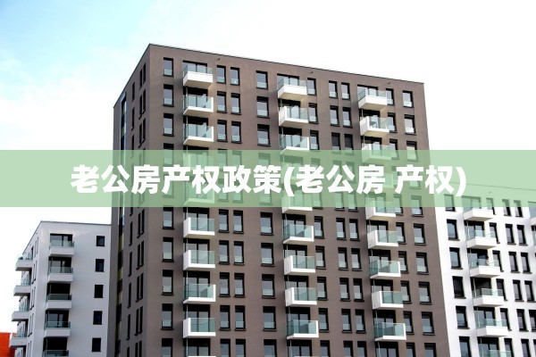 老公房产权政策(老公房 产权)