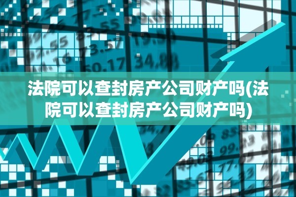 法院可以查封房产公司财产吗(法院可以查封房产公司财产吗)